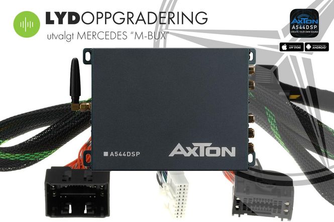 Hovedbilde Axton MB-A544DSP-ISO90 Lydoppgradering Mercedes M-BUX Plug & Pla