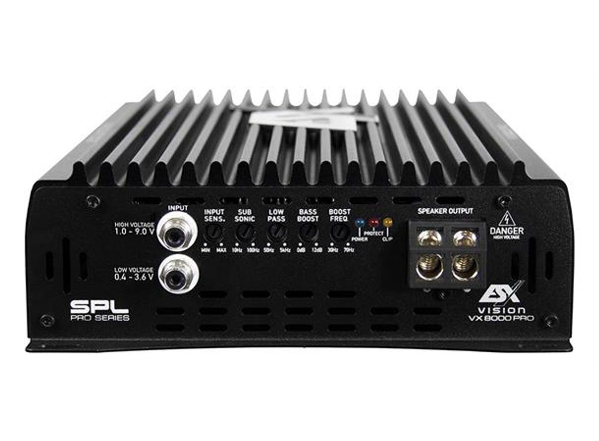 ESX VX-8000-PRO Mono forsterker 8000 Watt RMS