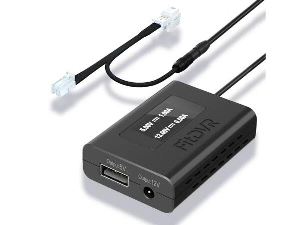 FitDVR D3-022 Dashcam Power Adapter Mercedes 3-pin