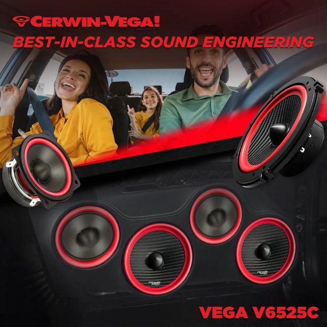 Hovedbilde Cerwin Vega V6525C Vega 165/63mm sett 2025 Edition