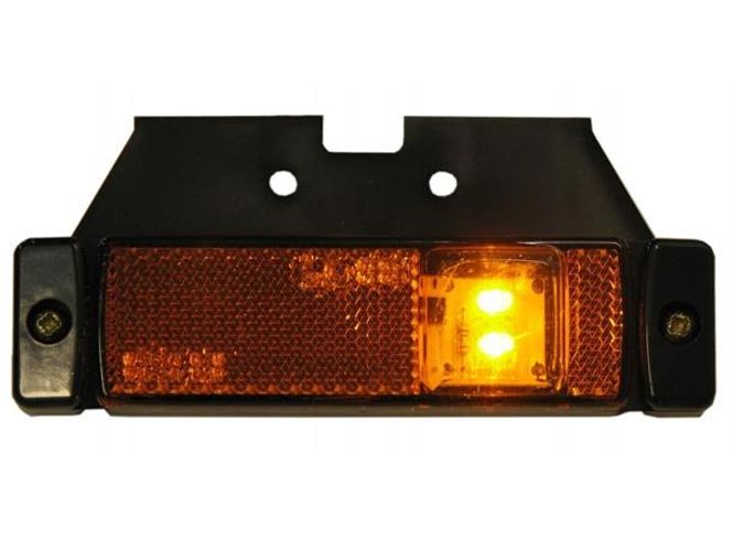 Hovedbilde Strands 800180 Orange sidemarkeringslys m/feste 12-24V