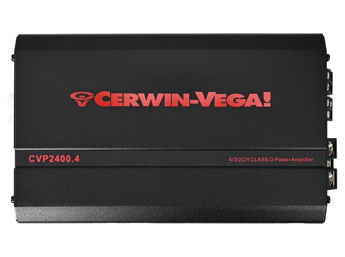 Cerwin Vega CVP2400.4 4x120W 4 Ohm 4-kanals forsterker