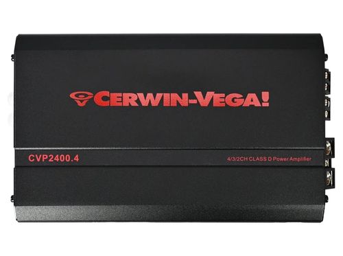 Cerwin Vega CVP2400.4 4x120W 4 Ohm 4-kanals forsterker