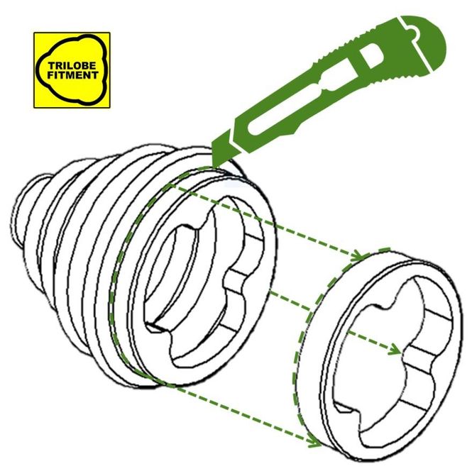 Hovedbilde Duraboot DBC100 Drivakselmansjett