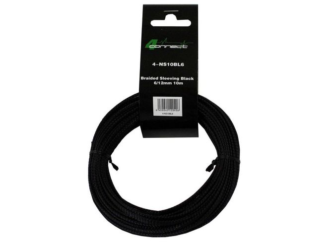Hovedbilde 4 Connect 4-NS10BL6 Nylonstrømpe 10/20mm sort, 10 meter