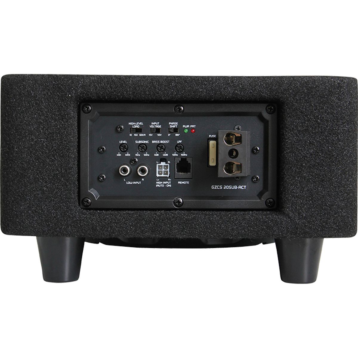 Ground Zero GZCS 20SUB-ACT aktiv basskasse 250W RMS 8”