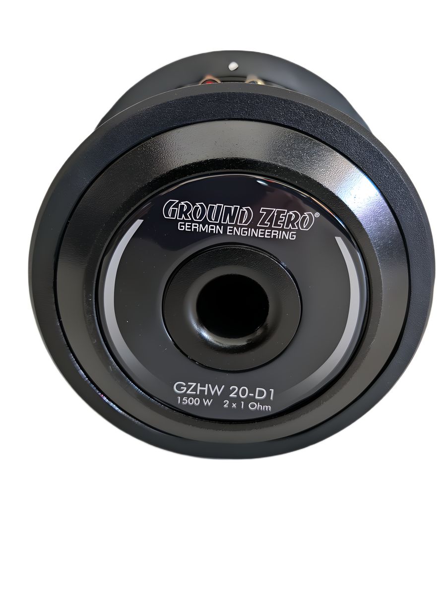 Ground Zero GZHW 20-D2 8″ Hydrogen SPL subwoofer 2x2 Ohm