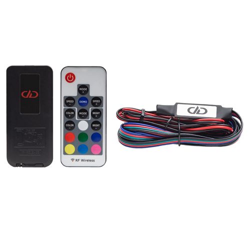 DD Audio LED-RGB-6,5 LED lysringer 6,5” RGB (par)