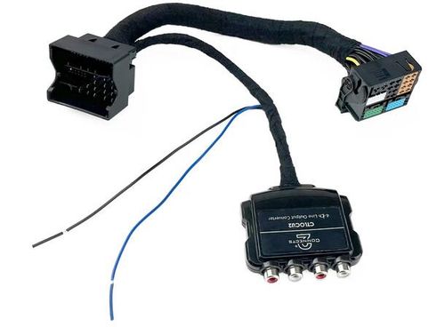 Connects2 CTLOCVAG24CH Plug&Play Høy-lav nivå adapter 4-kanals, 52-pin Quadlock (2010 →)