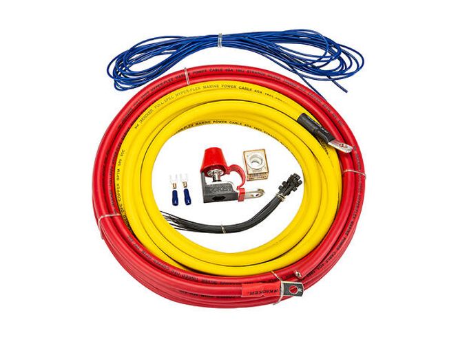 Hovedbilde Kicker 47KMPK4 Marine kabelsett 4GA strøm, sikring, remote