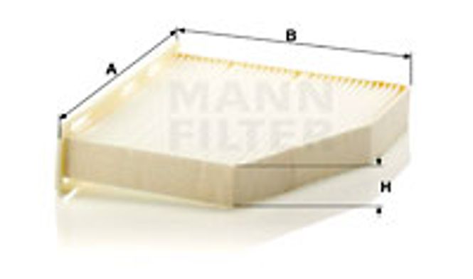 Hovedbilde MANN-Filters CU 2939 Kupefilter VAG